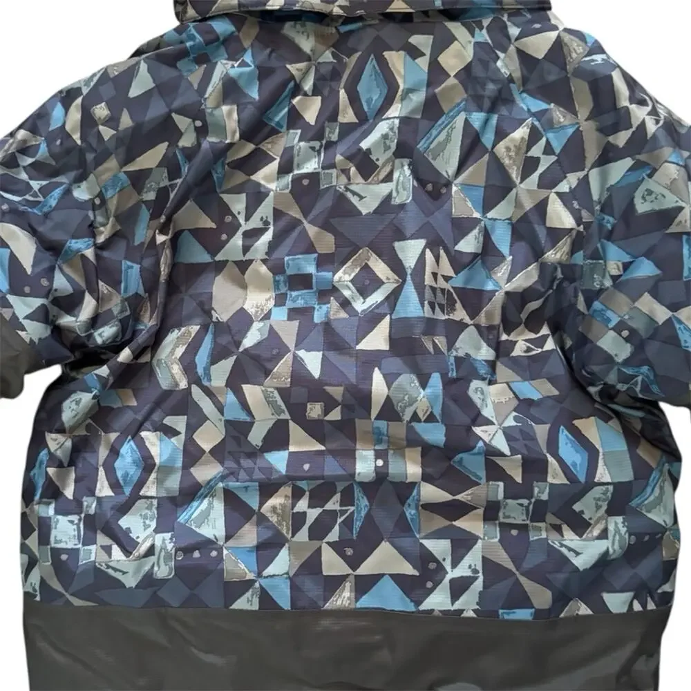 Patagonia Kids Baby Snow Pile Jacket Pinwheel Classic Navy Size 2T
